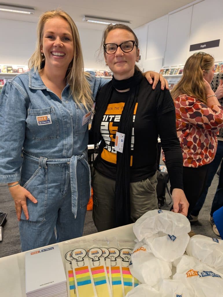 Twee medewerkers van Sylta op de Participatiemarkt